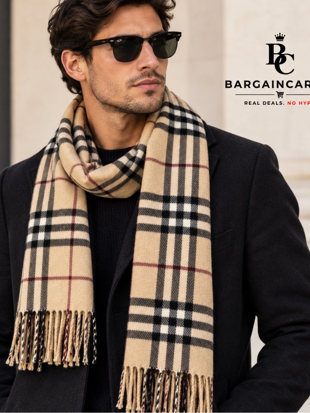 AUTHENTIC Large Burberry Scarf